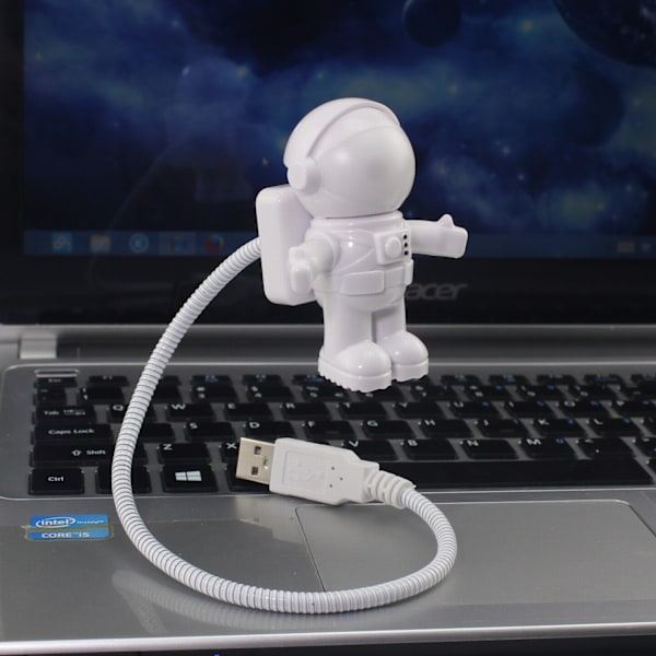 Kreativ astronaut liten nattlampa Nordisk enkel dekoration