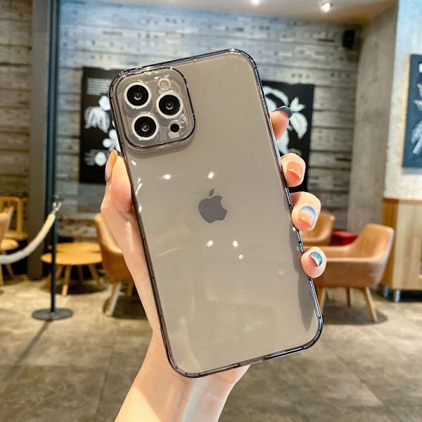 iPhone 13 Pro Mobilskal - Transparent Silikon Skydd