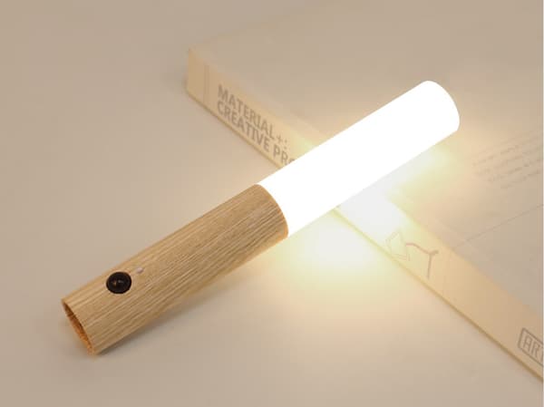 1 stk. Ash Bevegelsessensor USB Oppladbar Smart Nattlys
