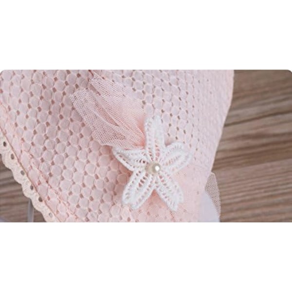 Royal Lace Flower Babyjenter Småbarn Øyeblikk Lace Pustende Bomull