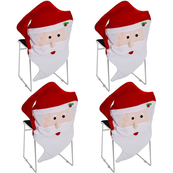Tomte Stolsöverdrag, Julstolsryggöverdrag Dekoration DXGHC