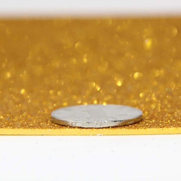 10 st Glitter Foam Sheets Eva Foam Färgglada Svamppapper Hantverk F