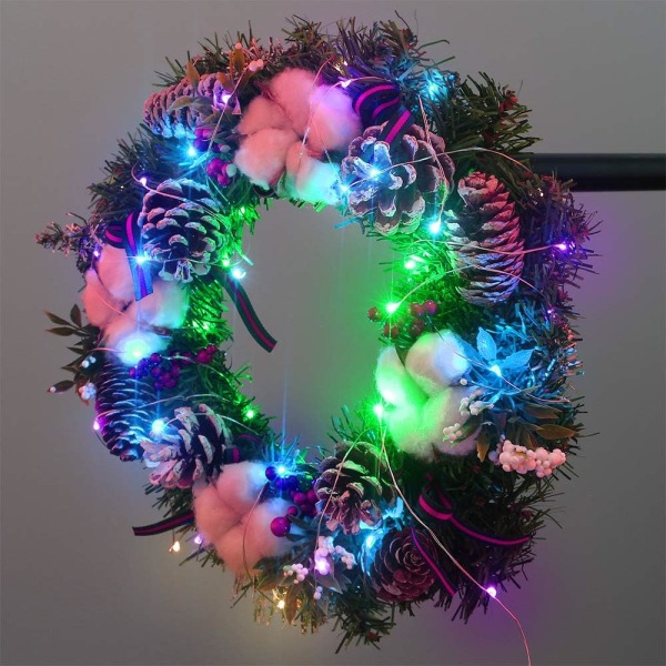 Batteridriven 6.6Ft/2M 20 LED String Lights Twinkle Christmas
