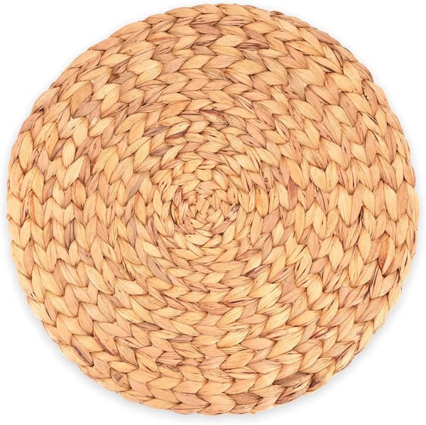Sjögräs Underlägg (Flätat Vattenhyacint) - 35cm - Tvättsbart - Ro