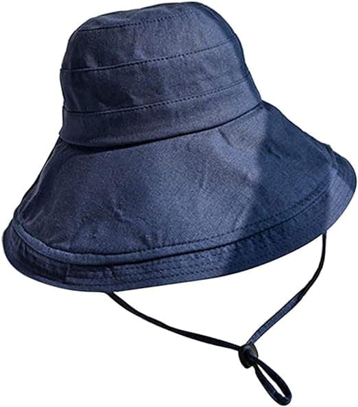 Damhatt för Strand, Vikbar Sommarhatt, Bredbrättad Capeline Strandhatt