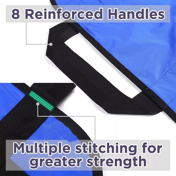 Multipurpose 48" x 40" Positioneringsbäddmadrass med förstärkt handtag