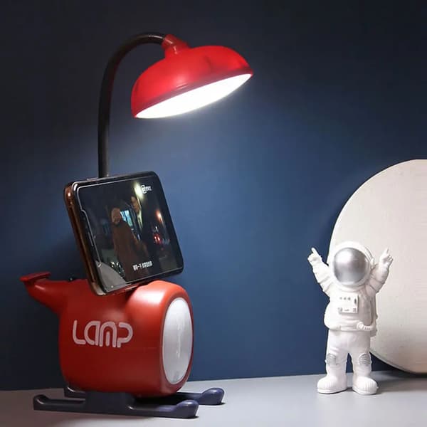 LED skrivebordslampe, tegneserie USB flybriller, skrivebordslampe, studerende d