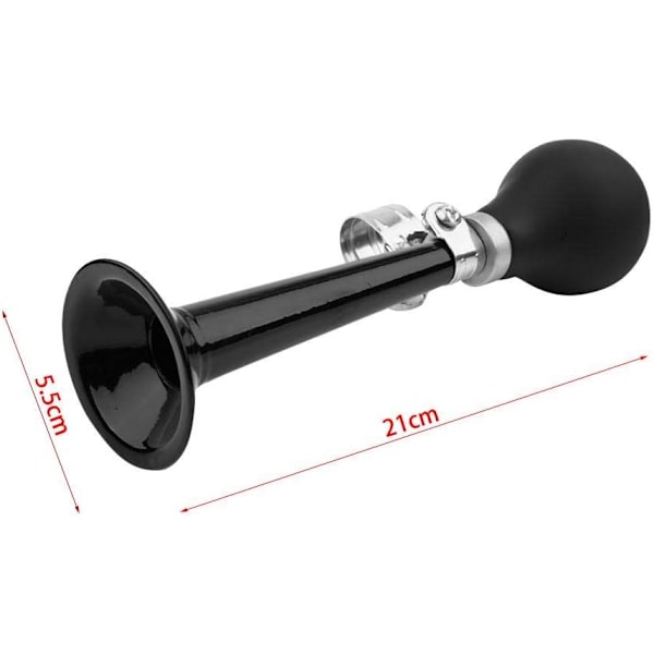 Cykelhorn, Klassisk Holdbar Metal Cykel Luft Horn med Metal Beslag