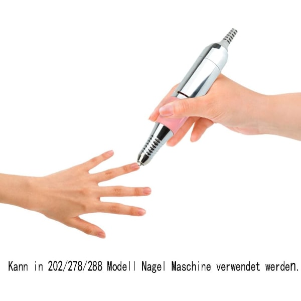 Manikyr Maskin Nagelfräsmaskin Elektrisk Mini Pedikyr Nagelkonstverktyg