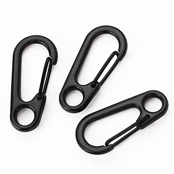 30 spennerclips, mini klatreklips flaggstangsklips, båtvinn