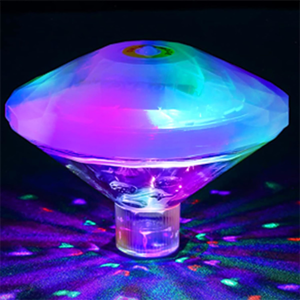Värillinen LED-allasvalo, LED-upotettavat valot 8 tilalla, IP67 Fl