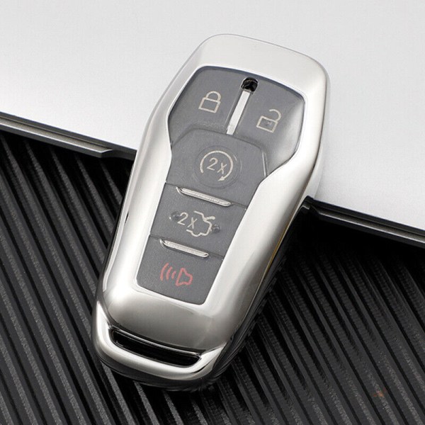 TPU Remote Flip Key Fob dekselveske for Ford Mustang Explorer T