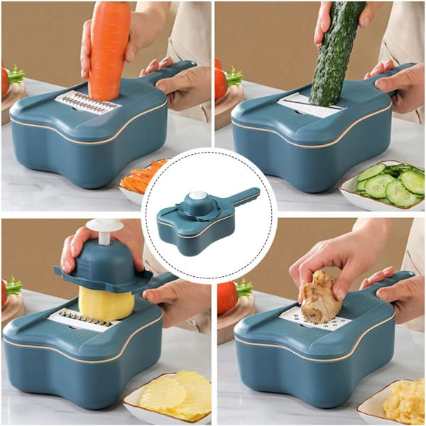 Mandolin Slicer Grönsaksrivare Grönsakskutter Multifunktionell