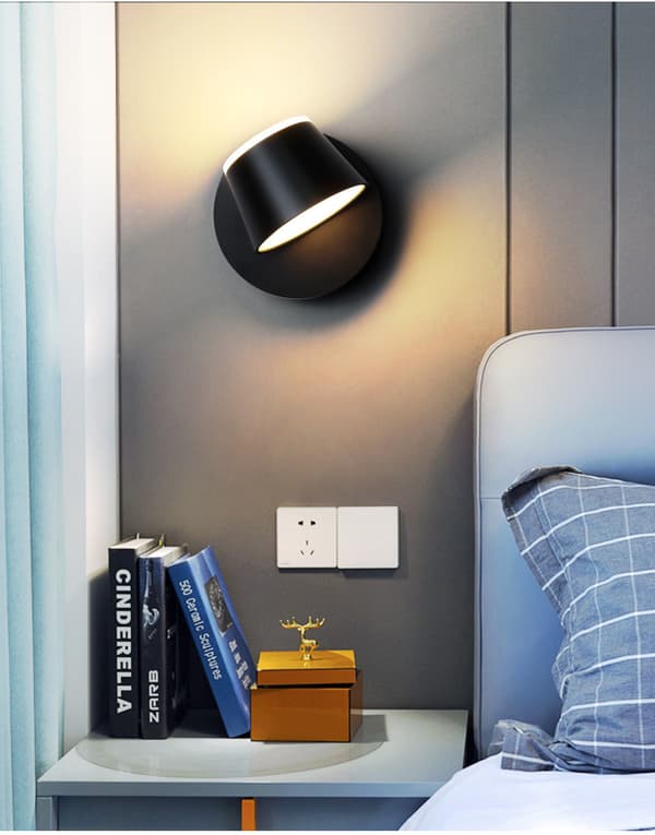 Vegglamper LED Vegglamper Oppladbare Batteri Vegglamper Modus