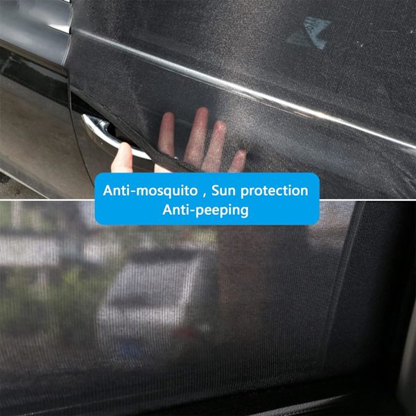 Solskydd för bilfönster, 2-pack, Solskyddssockor, Sol