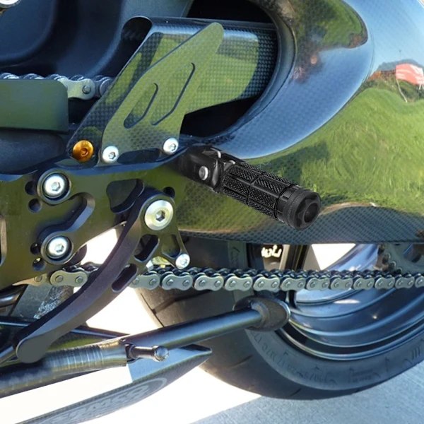 1 par fodpinde Foldbar pedal Motorcykel bagstykker 1 par