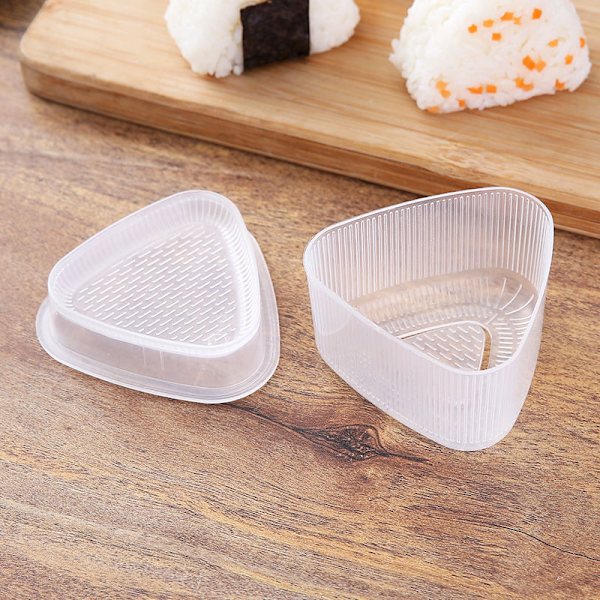 4 triangulära sushiformar sushiformar lökrisformar DIY-verktyg