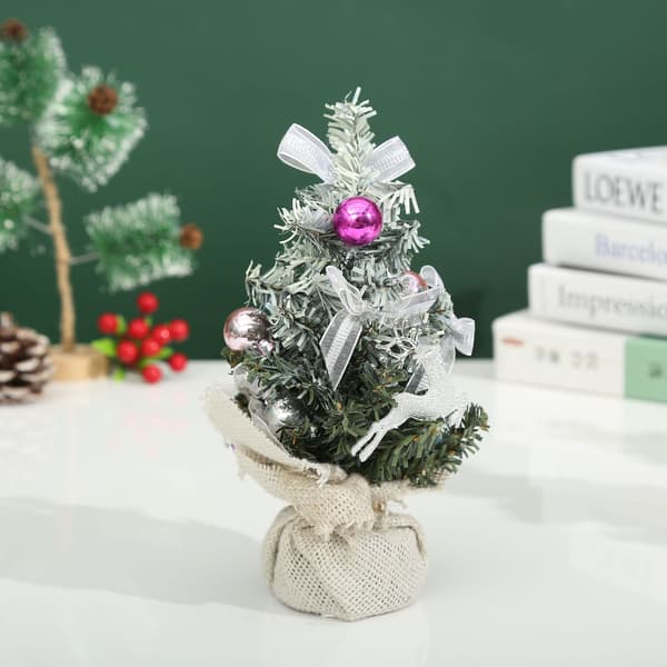 Tre små julepynt Træ Juleferie shoppi