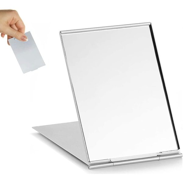 Ultra-slankt bærbart foldespejl Lille spejl, kompakt spejl