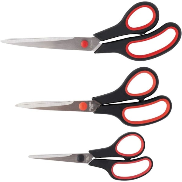 Saks Sæt 3 Dele 160mm/210mm/250mm - Saks til Papir, Syning
