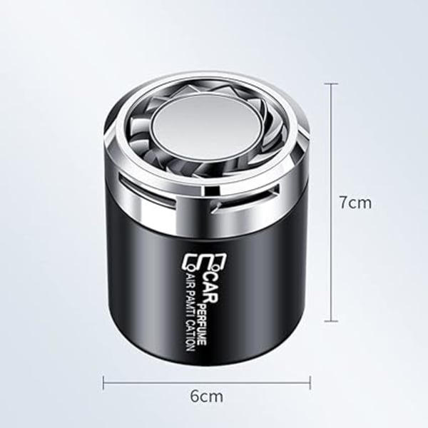 Bil Luftfrisker Diffuser, Aromaterapi Fast Balsam Bil Deodorant
