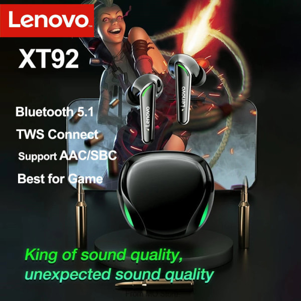 Xt92 Tws brusreducerande headset True Wireless Earbuds Bluetooth