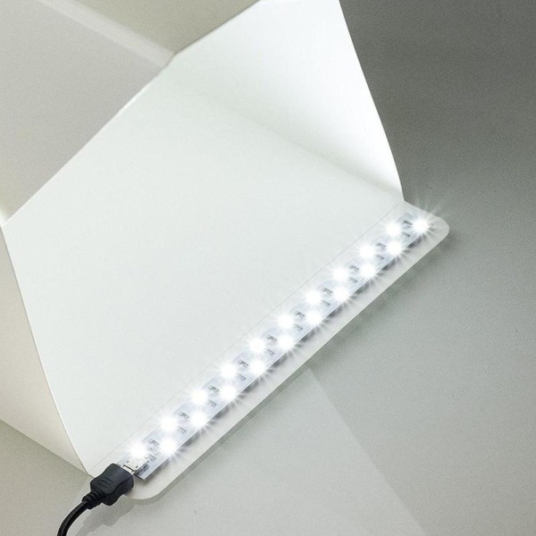 10 stk LED lysstripe for fotostudiobelysning for softbox