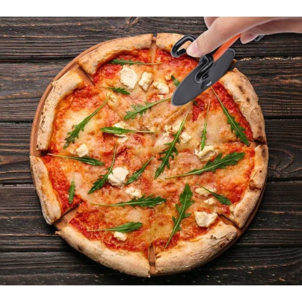 Pizzakutter i rustfritt stål med non-stick belegg - Pizzakutter sykkel
