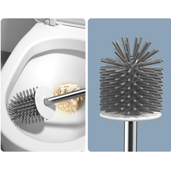 WC-plungeri ja -harja, 2-in-1 WC-harja ja -plungerisetti