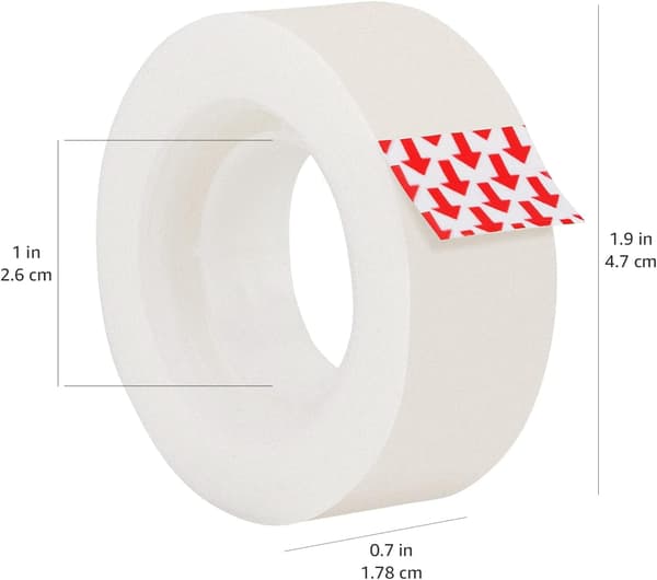 Paket med 6 Matta Limtejp, Designade för Reparation, Limtejp