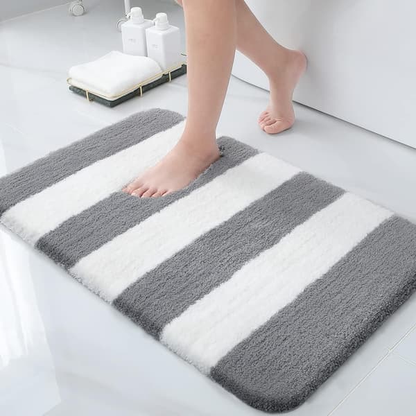 Mikrofiber Badmatter, Myk og Absorberende Badematte