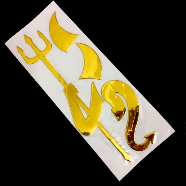 2 stk 3D Bilsticker Imp Bilsticker Personlig Bilsticker Vann