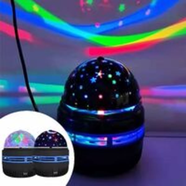 Stjerneprojektor nattlys, LED Galaxy lysprojektorlampe