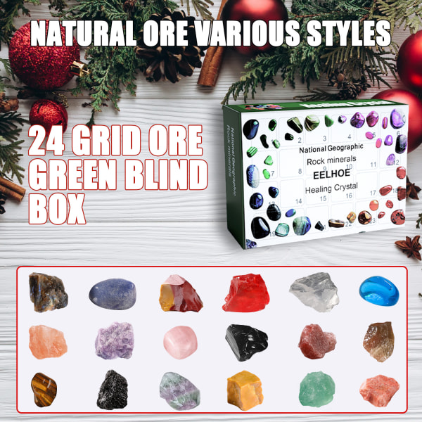 Geomineral Gems, Fossiler og Udgravninger 24 Dages Julekalender, Miner