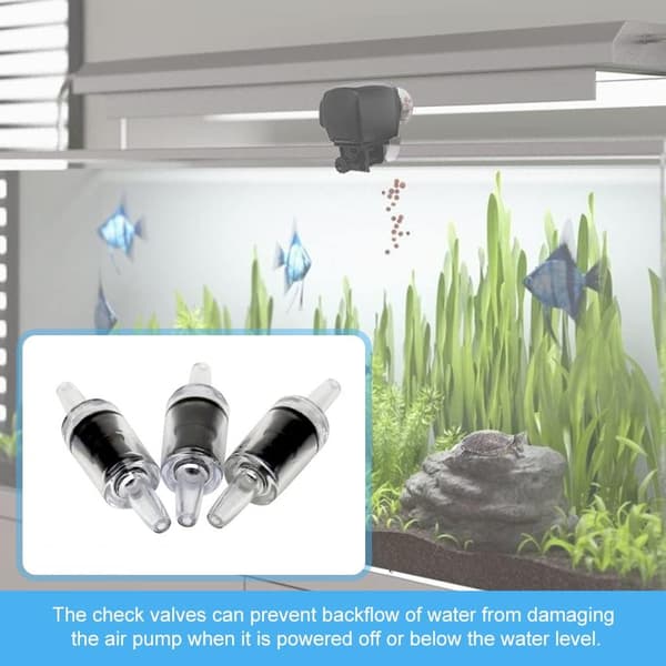 Akvarium Envejs Ikke-Retur Kontrolventiler Luftpumpe Tilbehør Til