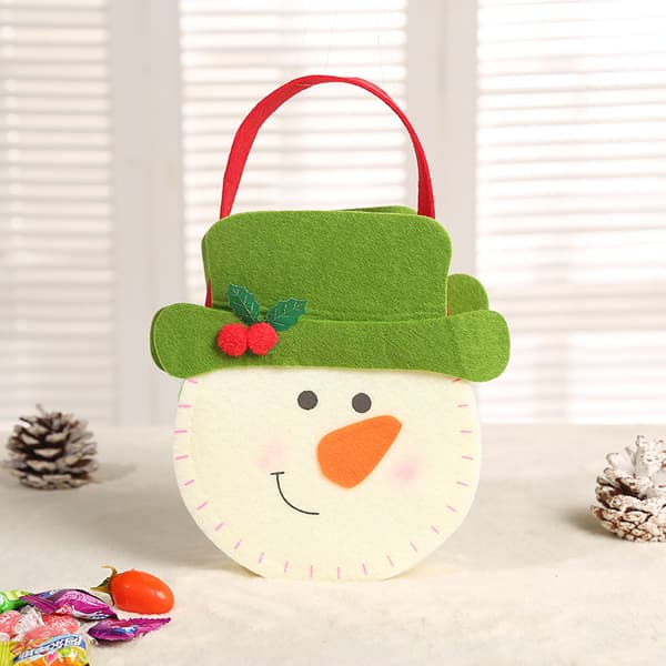 3 st Creative Julklappsförpackningar Vit Skägg Renen Snö