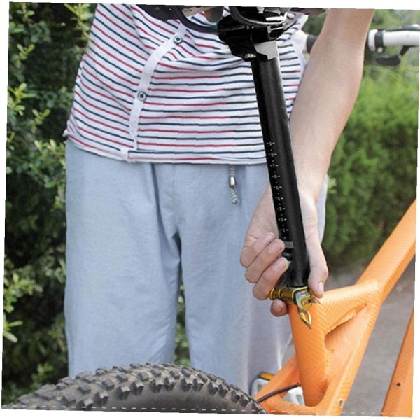 Justerbar Sadelstolpe för Cykel, Stötdämpande Sadelstolpe i Aluminiumlegering