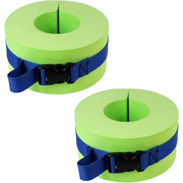 2-pack Foam Simmarmarmbands med Snabbspänne för Simning