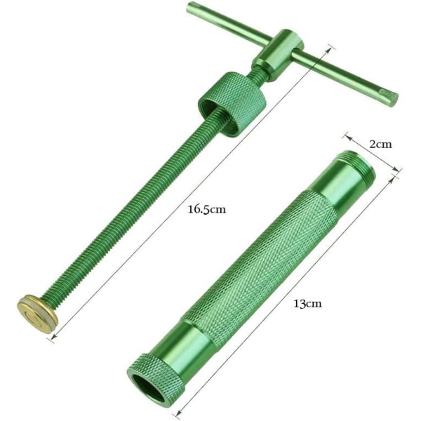 (green) Stainless Clay Extrusion for Sugar Paste - Decorating Too