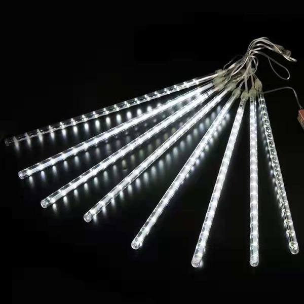 Utomhusdekoration 8 LED Meteor Lights Patch Belysning Projekt Bar