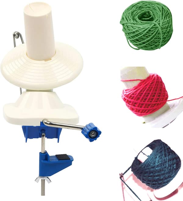 Manuell garnnøster-winder for husholdning - manuell ull-tekstil-winder