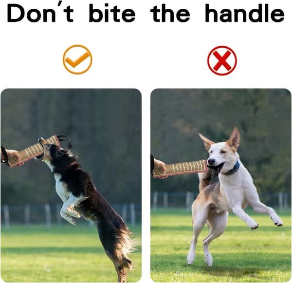 Hunde træk legetøj, hundetræning, pudebid, jute bid legetøj