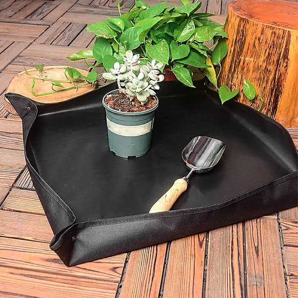 Pottematte, Vanntett Plantematte Foldbar Hagematte