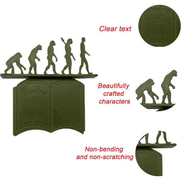 2 stycken bokmärken, Original bokmärke Evolution Theory, Boo DXGHC