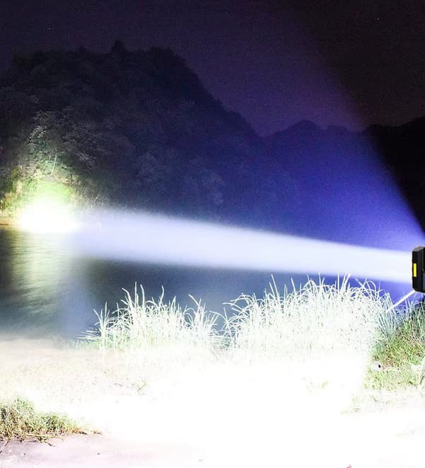 Ultra Lys Solcelled USB Lommelykt Anti-Fall Led Flas