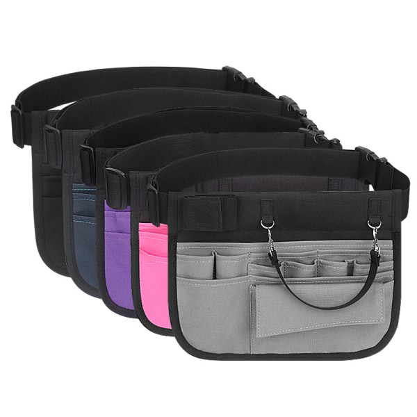 Grå Single Shoulder Kit til Sygeplejerske Multifunktionel Fanny Pack til