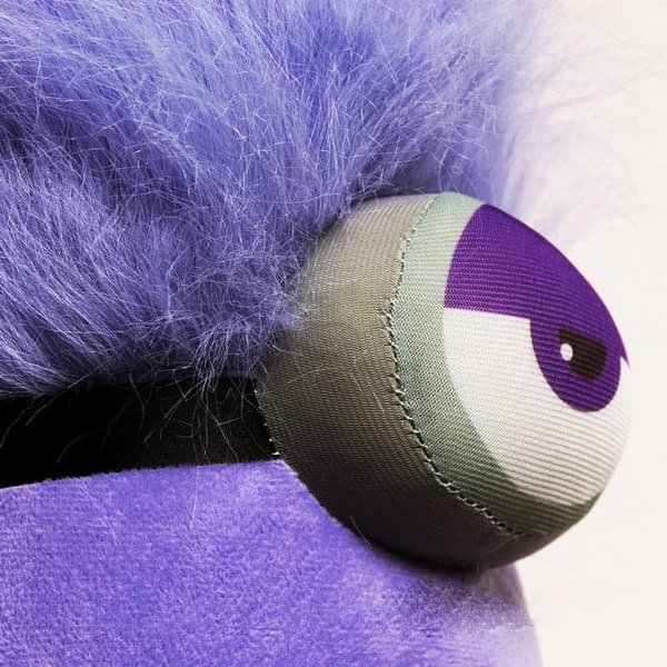 Fullastuffad Plyschdocka Ugly And The Same Purple - Rolig & Söt Anime