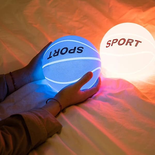 NBA Basketball nattlys LED silikon nattlampe