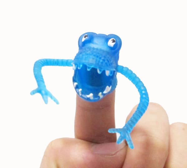 Monsterfingerdocka för barn, leksakspresent, festlig rolig leksak, dockteater