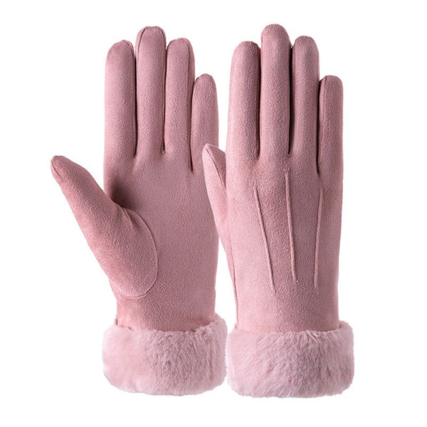 Womens Winter Warm Touchscreen Gloves Thermal Soft Lining Elastic